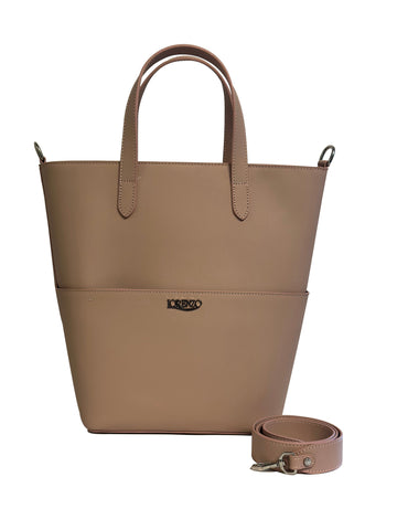 Women Pink Leather HandBag #2179