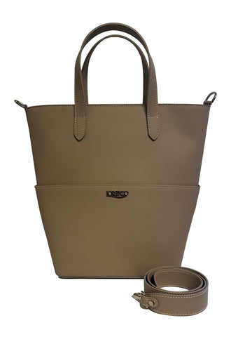 Women Cafe Leather HandBag #2180