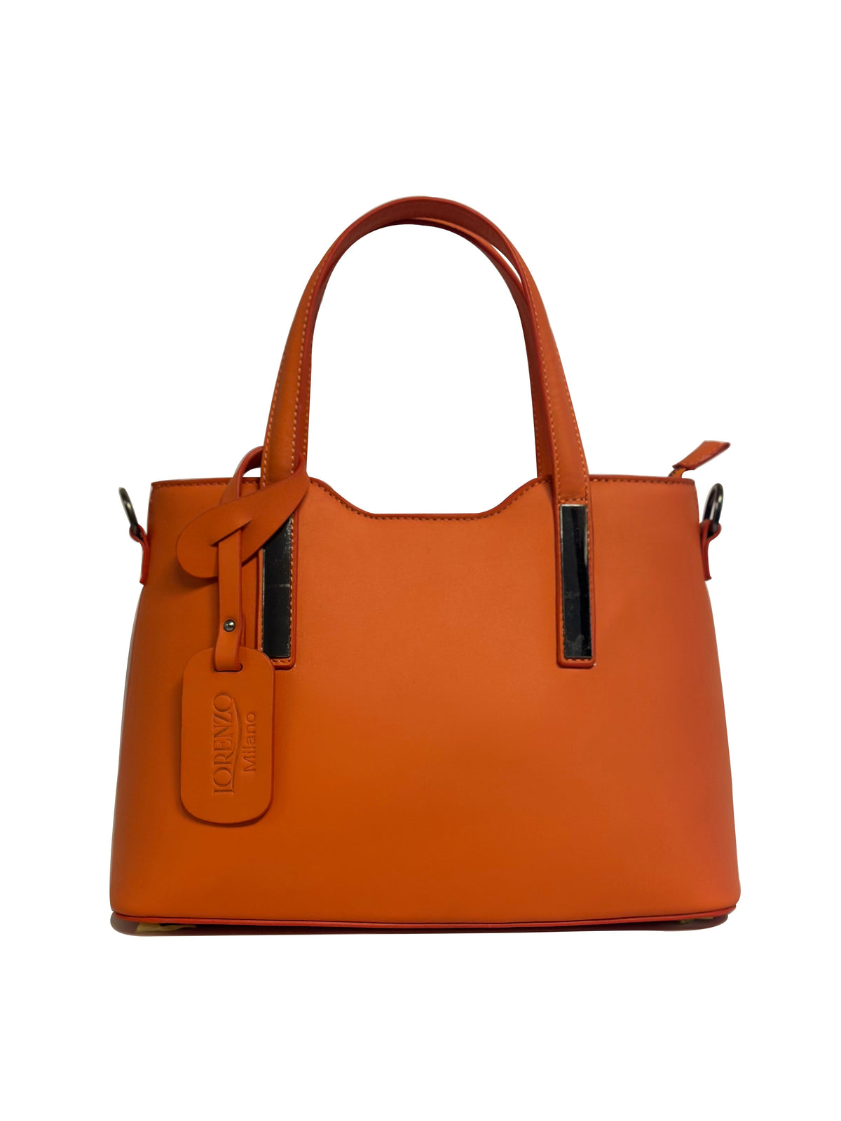Women Orange Leather HandBag #2189