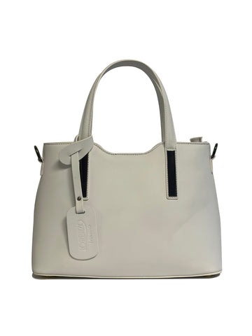 Women white Leather HandBag #2190