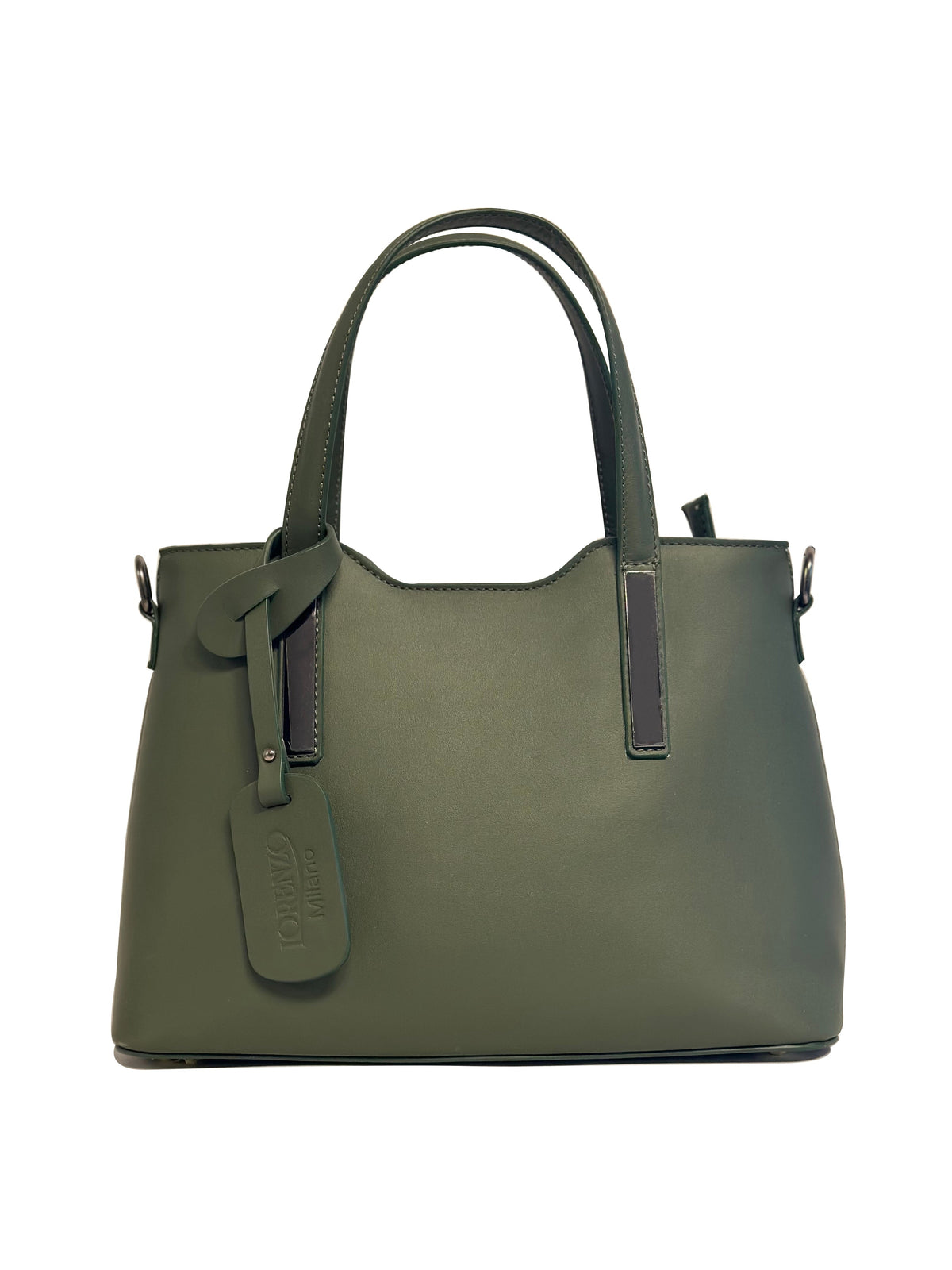 Women Kaki Leather HandBag #2191