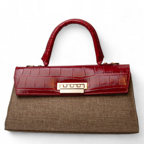Women Red KHESH HandBag #2245