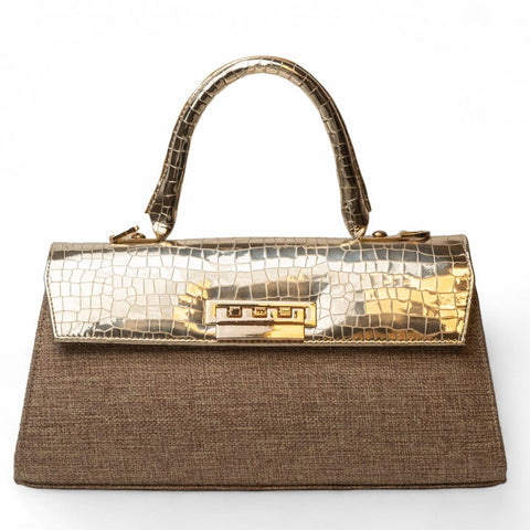 Women Gold KHESH HandBag #2277