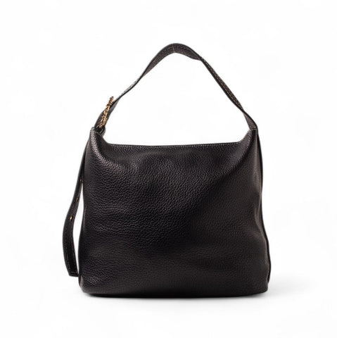 EuropeonUnion Women Black Leather HandBag #2419