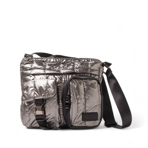 EuropeonUnion Women Silver WaterProof HandBag #2458