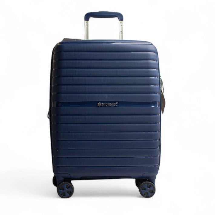 EuropeonUnion DarkBlue Fiberglass Suitcase (Large) #2520