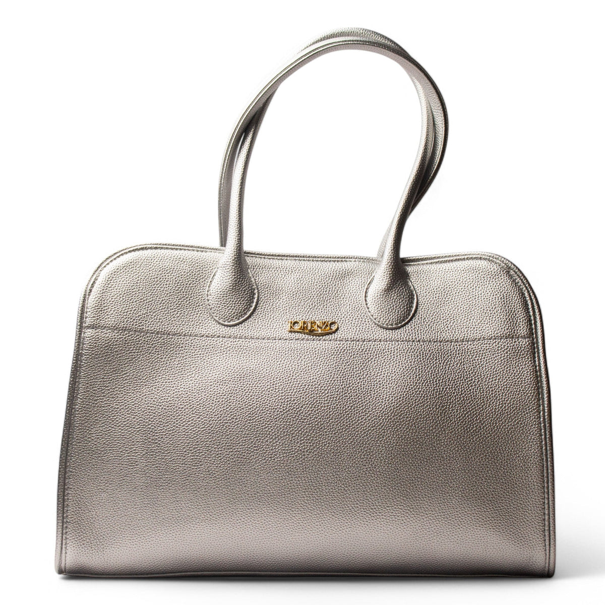 Women Sliver Leather HandBag #2546