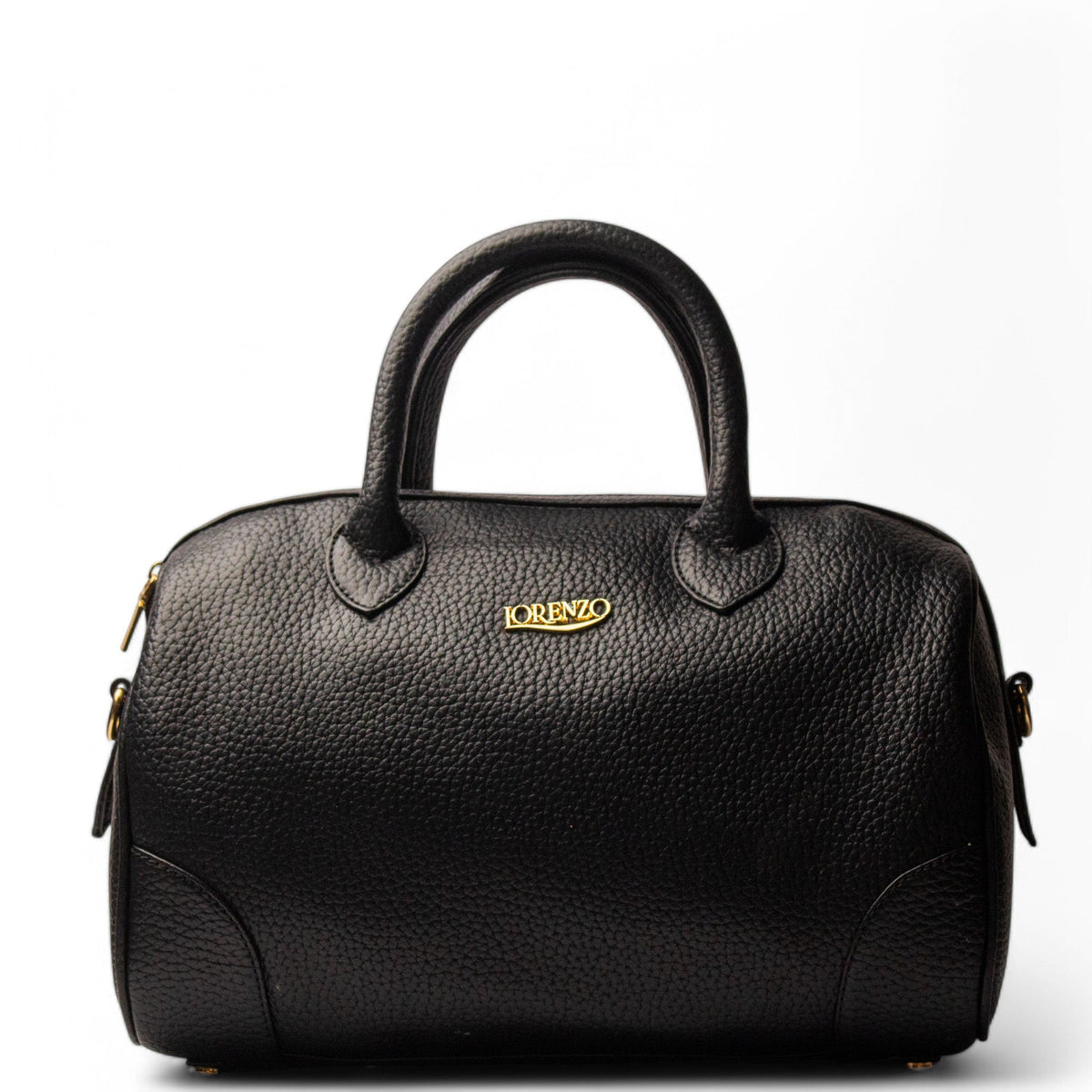 Women Black Leather HandBag #2548