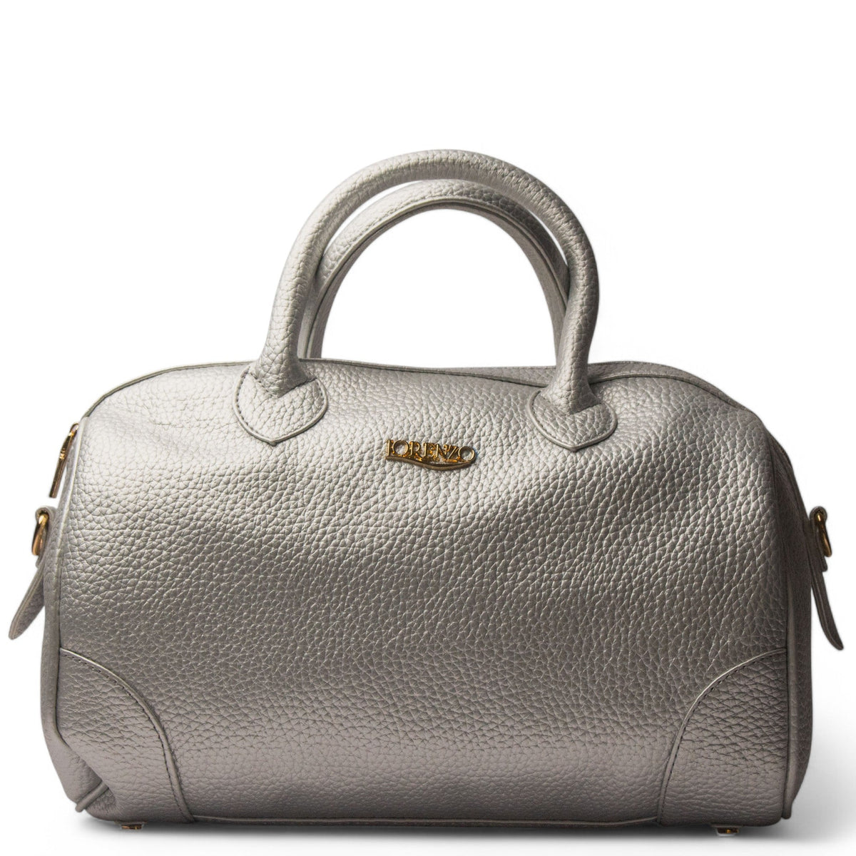 Women Sliver Leather HandBag #2552