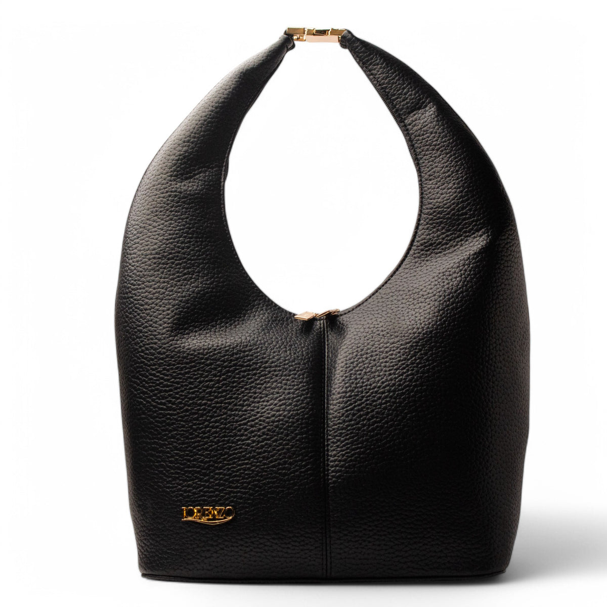 Women Black Leather Bag #2555
