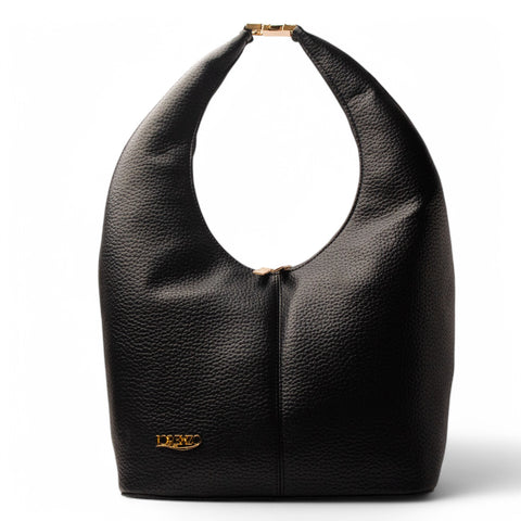 Women Black Leather Bag #2555