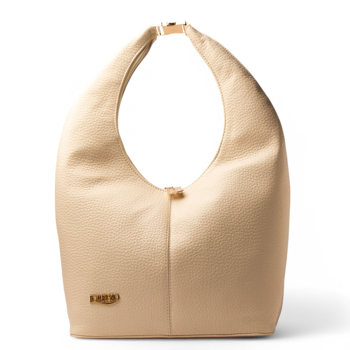Women Beige Leather Bag #2557
