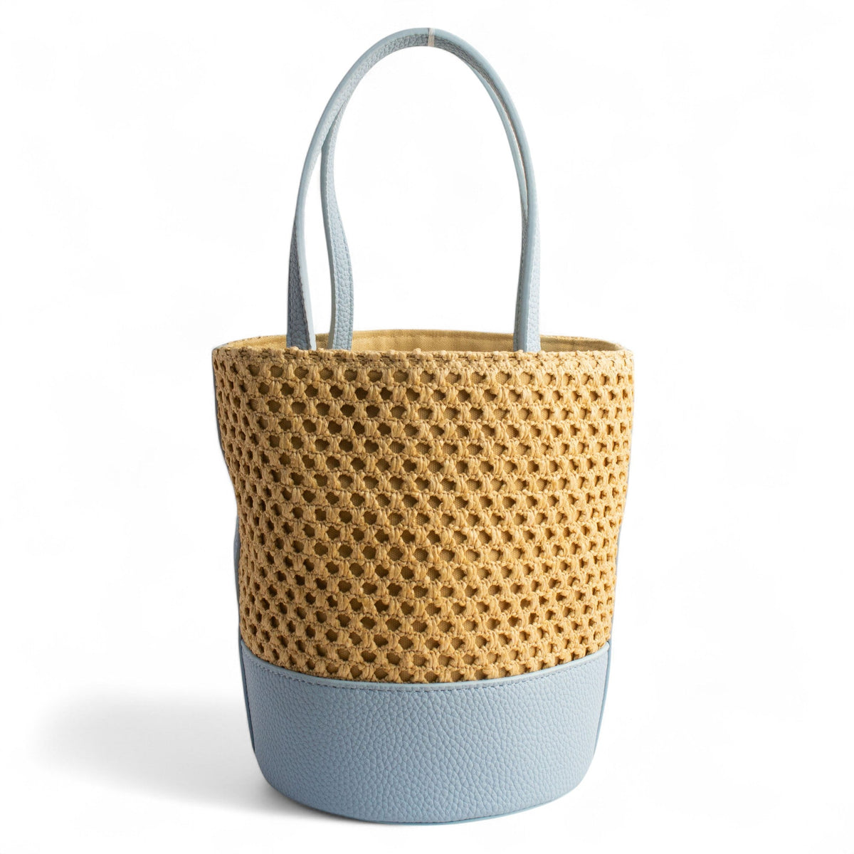 EuropeonUnion Women LightBlue Leather HandBag #2635