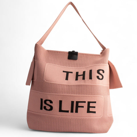 EuropeonUnion Women Rose knitwear HandBag #2643