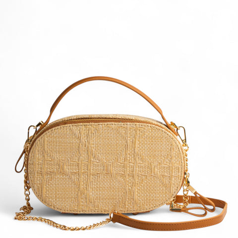 EuropeonUnion Women Brown Khesh HandBag #2652