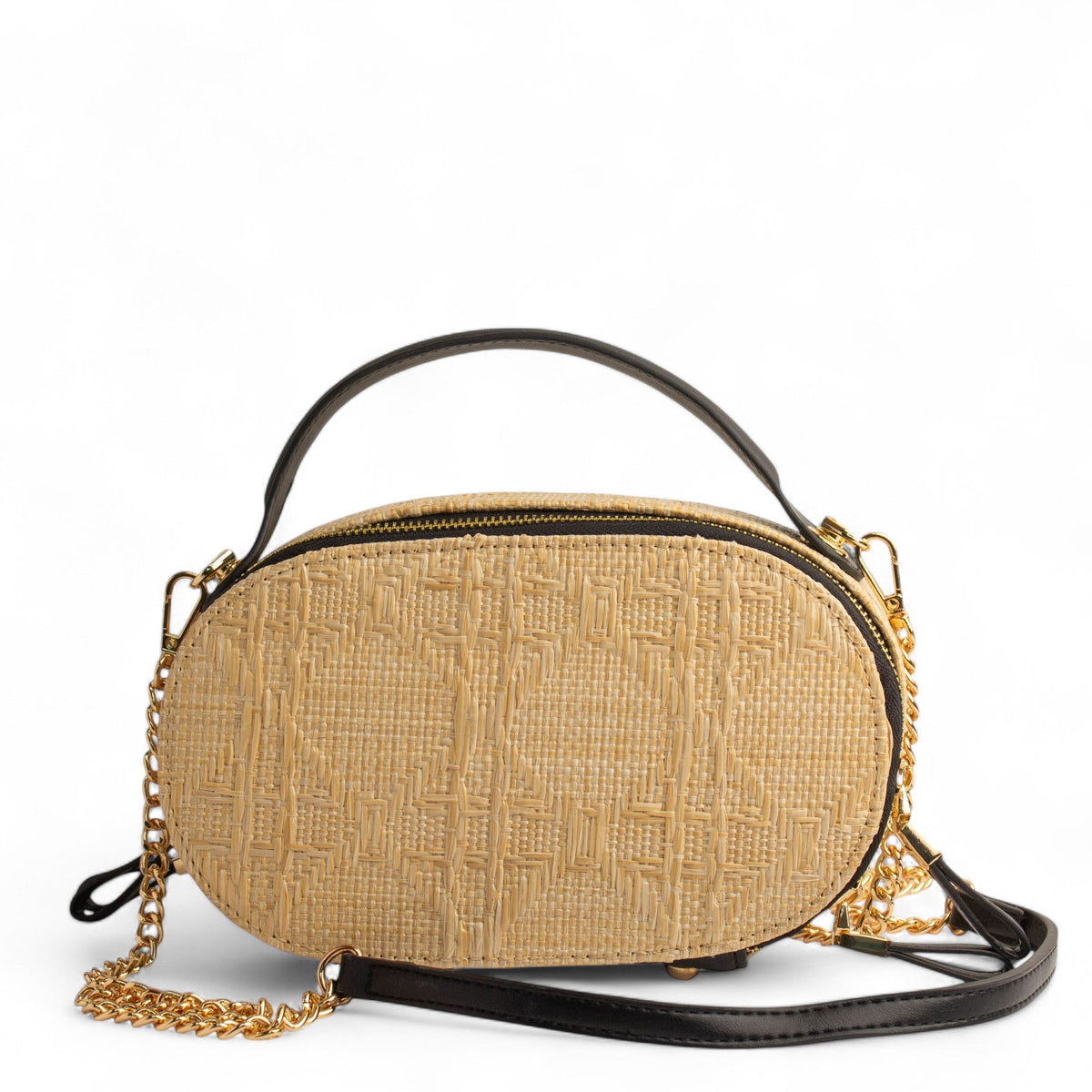 EuropeonUnion Women Black Khesh HandBag #2654