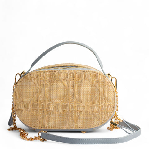 EuropeonUnion Women LightBlue Khesh HandBag #2655