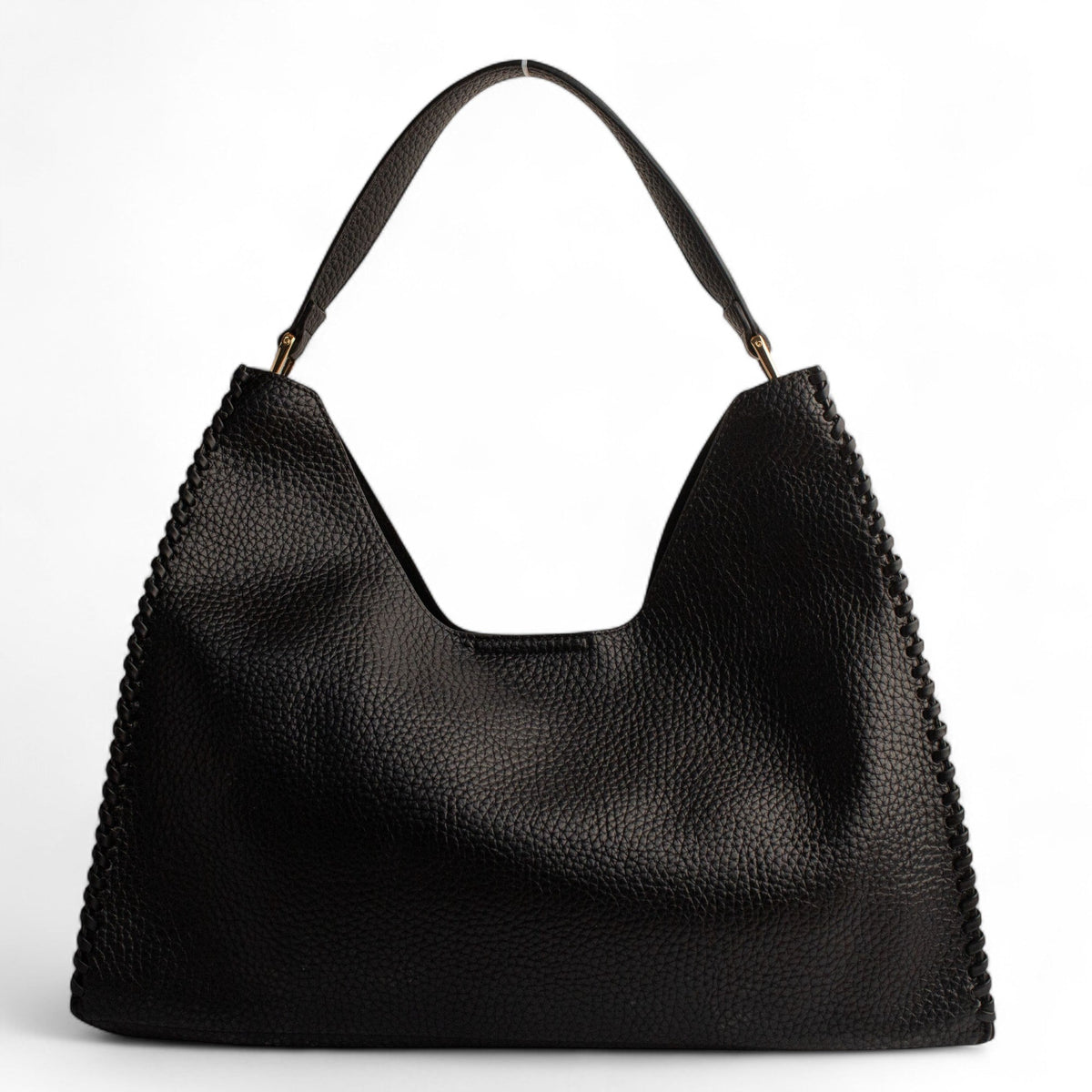 EuropeonUnion Women Black Leather HandBag #2657