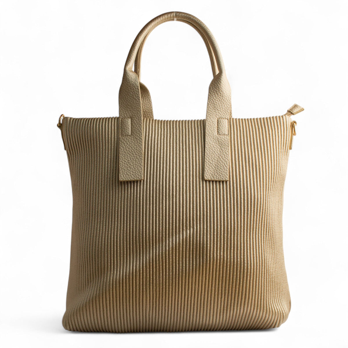 EuropeonUnion Women Gold Leather HandBag #2699
