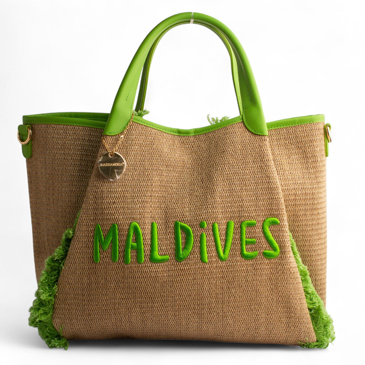 EuropeonUnion Women Green Khesh HandBag #2708