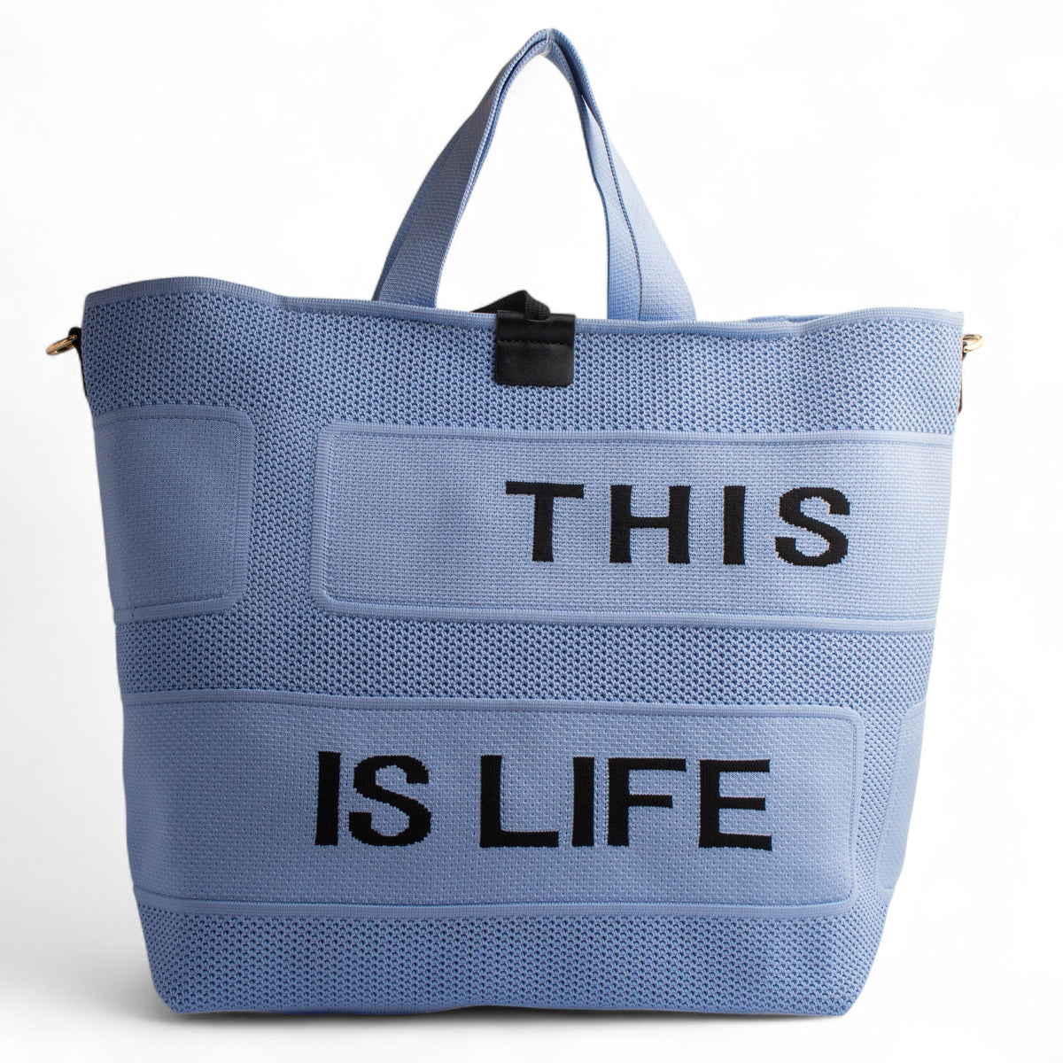EuropeonUnion Women LightBlue knitwear HandBag #2713