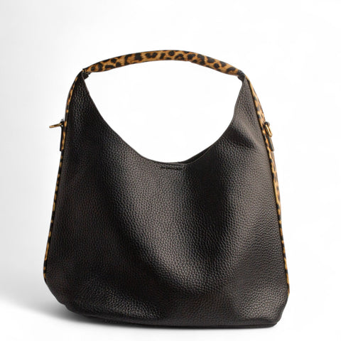 EuropeonUnion Women Leopard Leather HandBag #2717