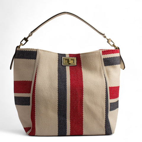 EuropeonUnion Women White Jeans HandBag #2736