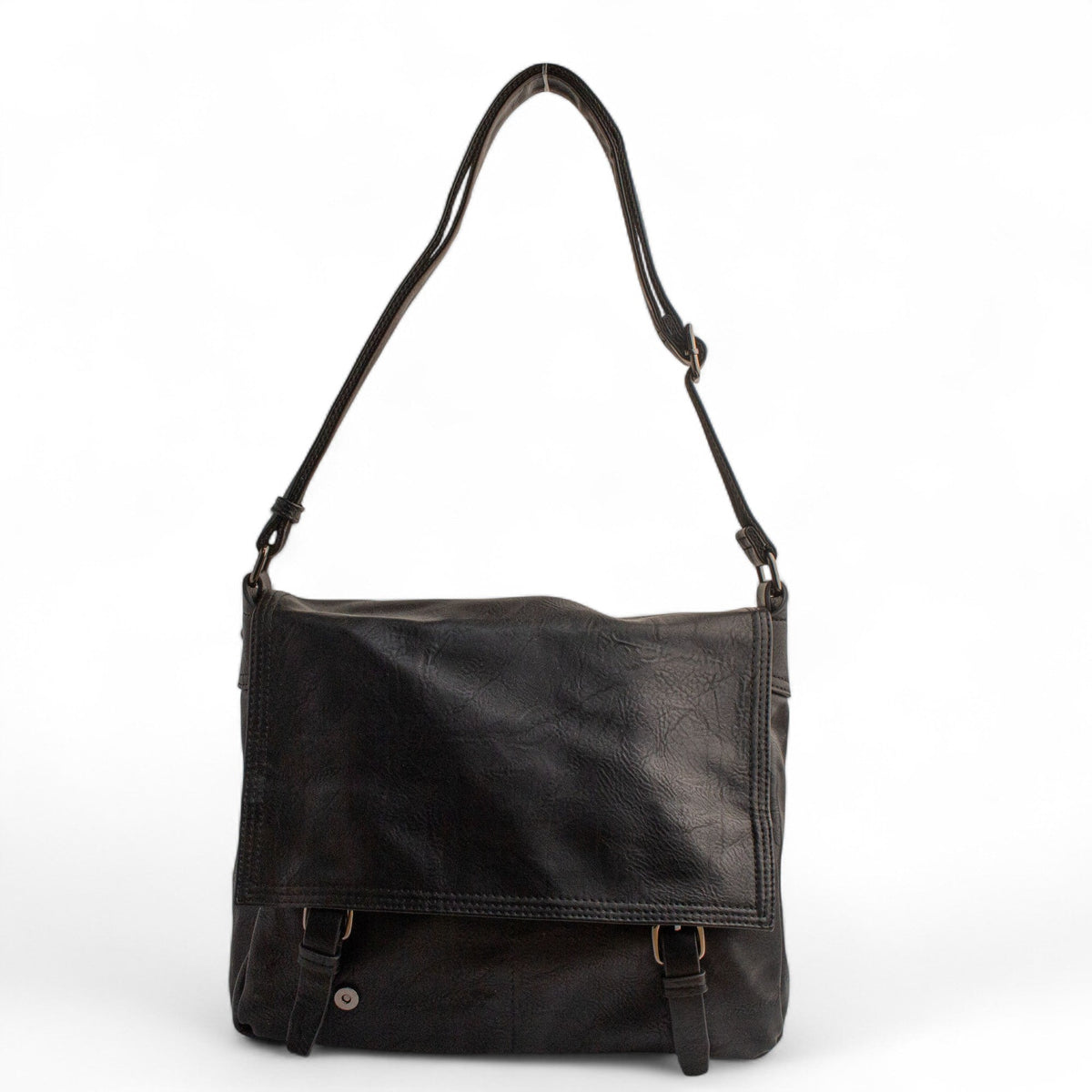 EuropeonUnion Women Black Leather HandBag #2740