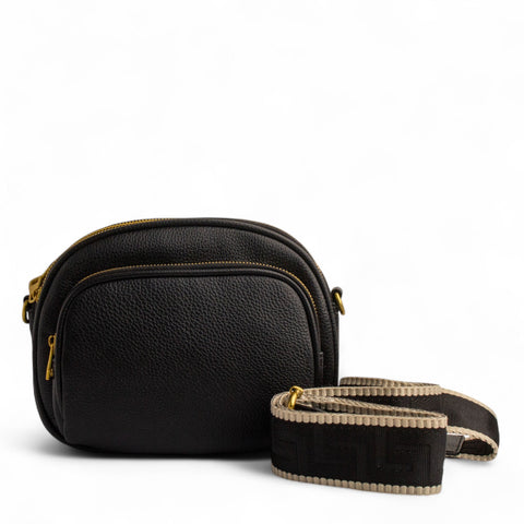 EuropeonUnion Women Black Leather HandBag #2758