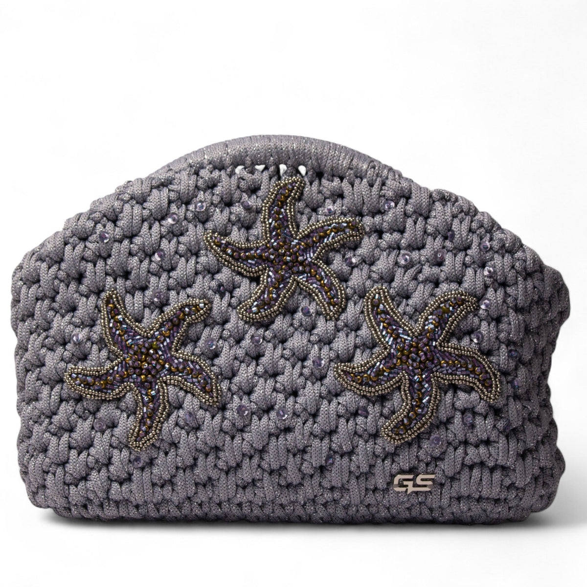 Women Grey knitwear BeachBag #2814