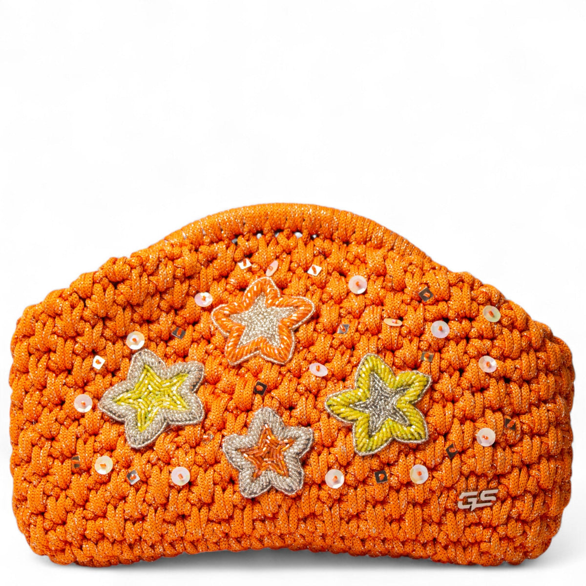 Women Orange knitwear BeachBag #2819