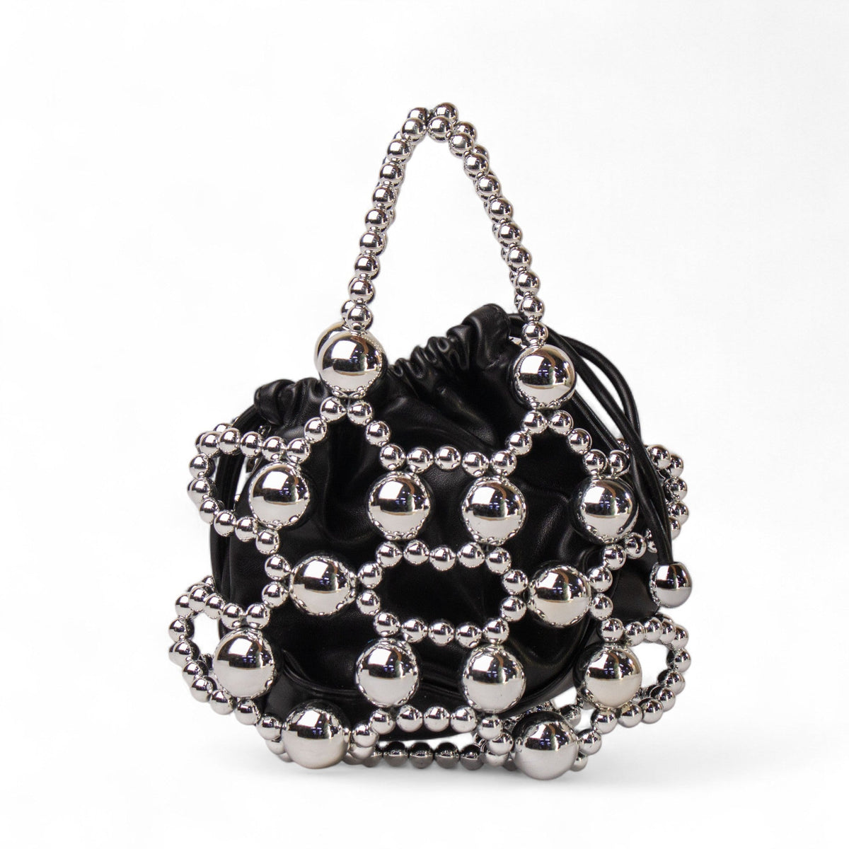 EuropeonUnion Women Black Leather BeachBag #2864
