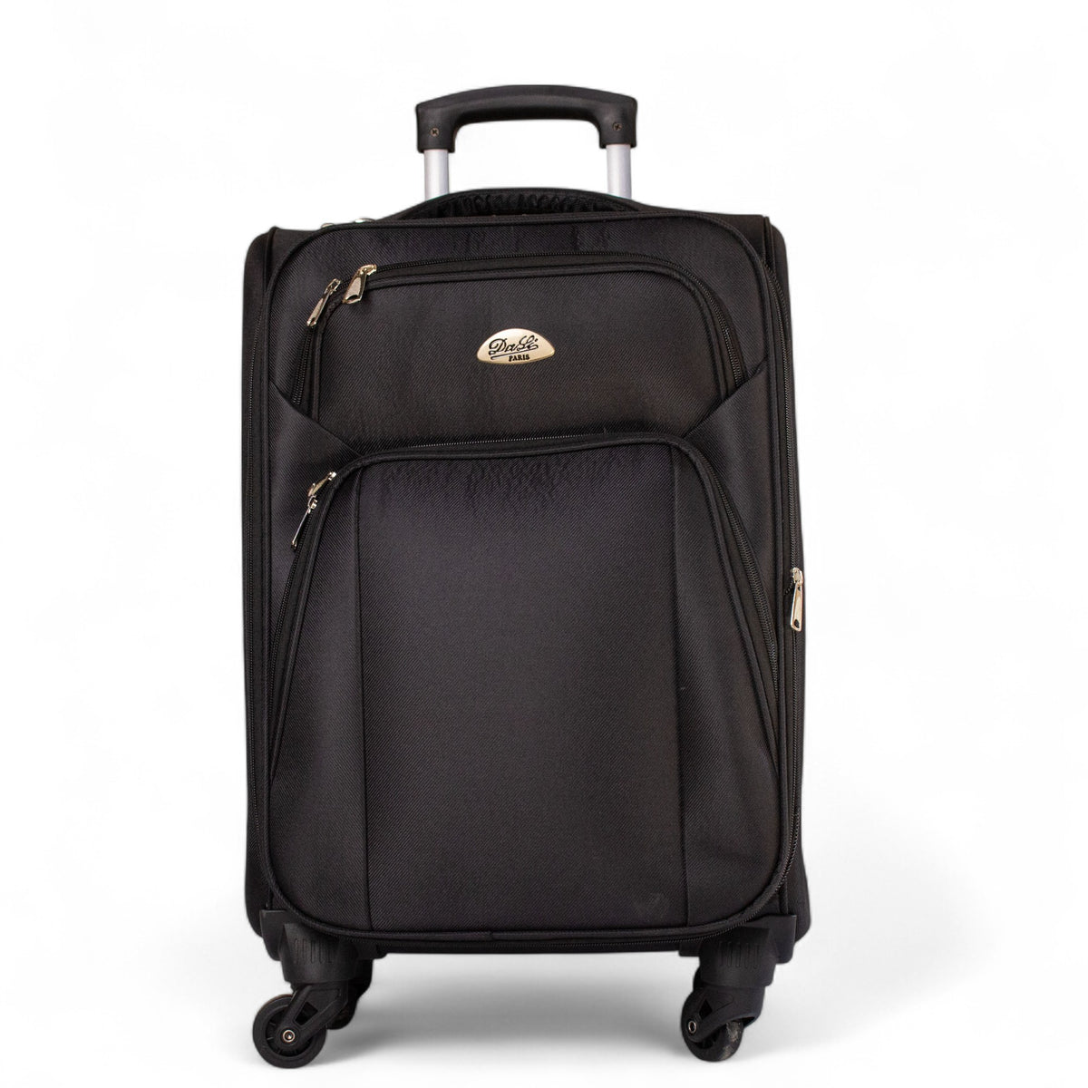 EuropeonUnion Suitcase Black Cloth Bag #2904