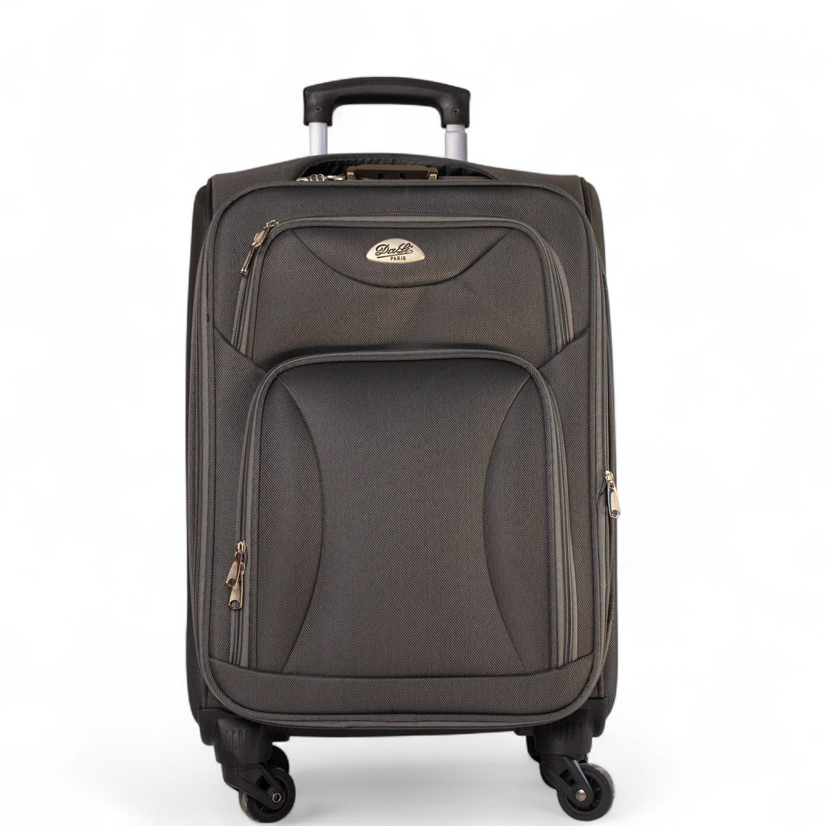 EuropeonUnion Suitcase Grey Cloth Bag #2910