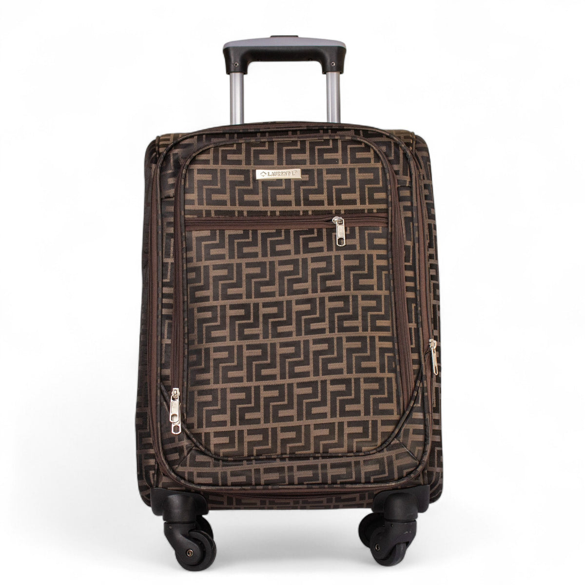 EuropeonUnion Suitcase Brown Cloth Bag #2931