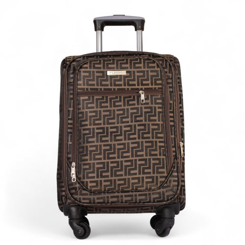 EuropeonUnion Suitcase Brown Cloth Bag #2933