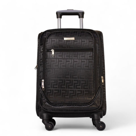 EuropeonUnion Suitcase Black Cloth Bag #2938