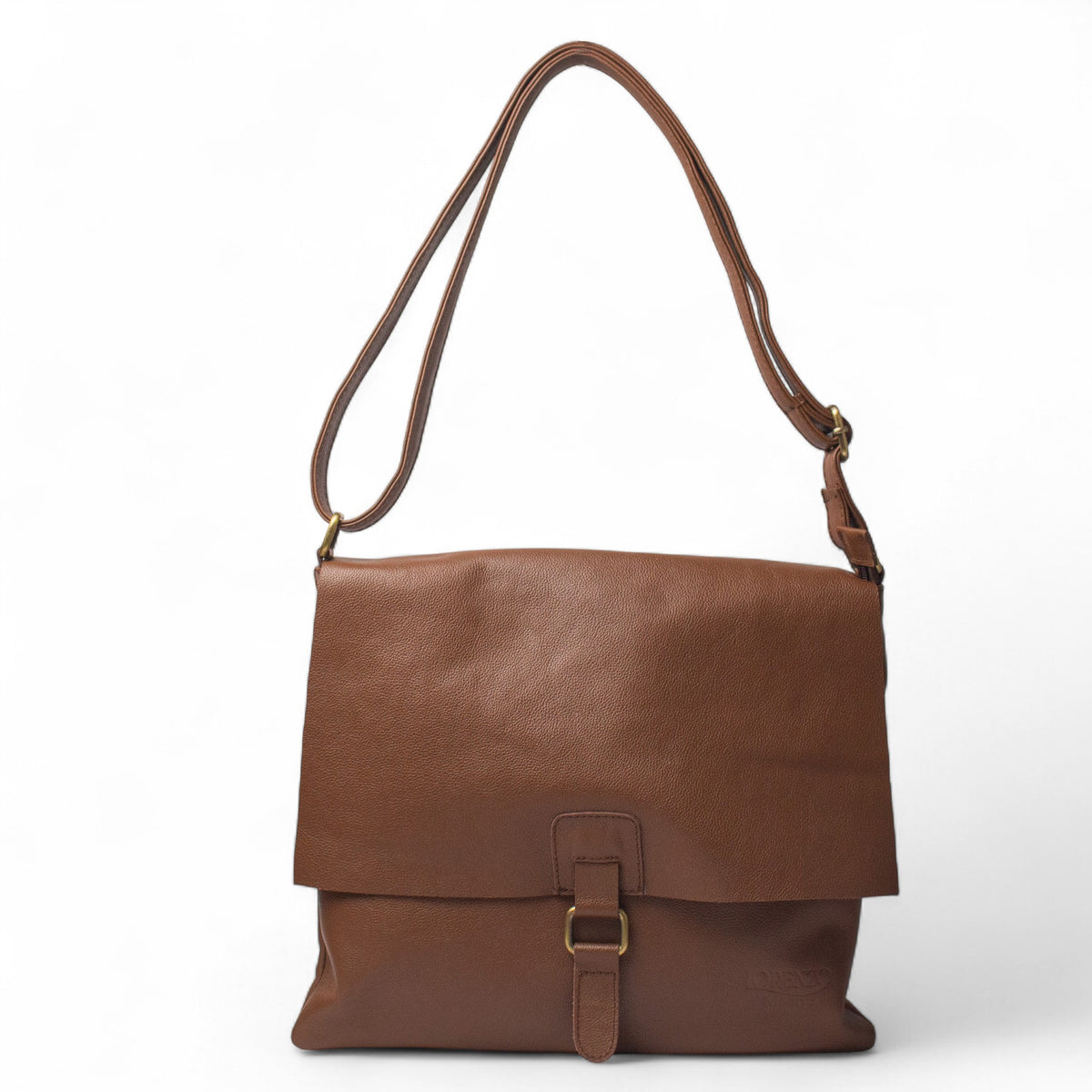 Women Brown Leather Bag #2987