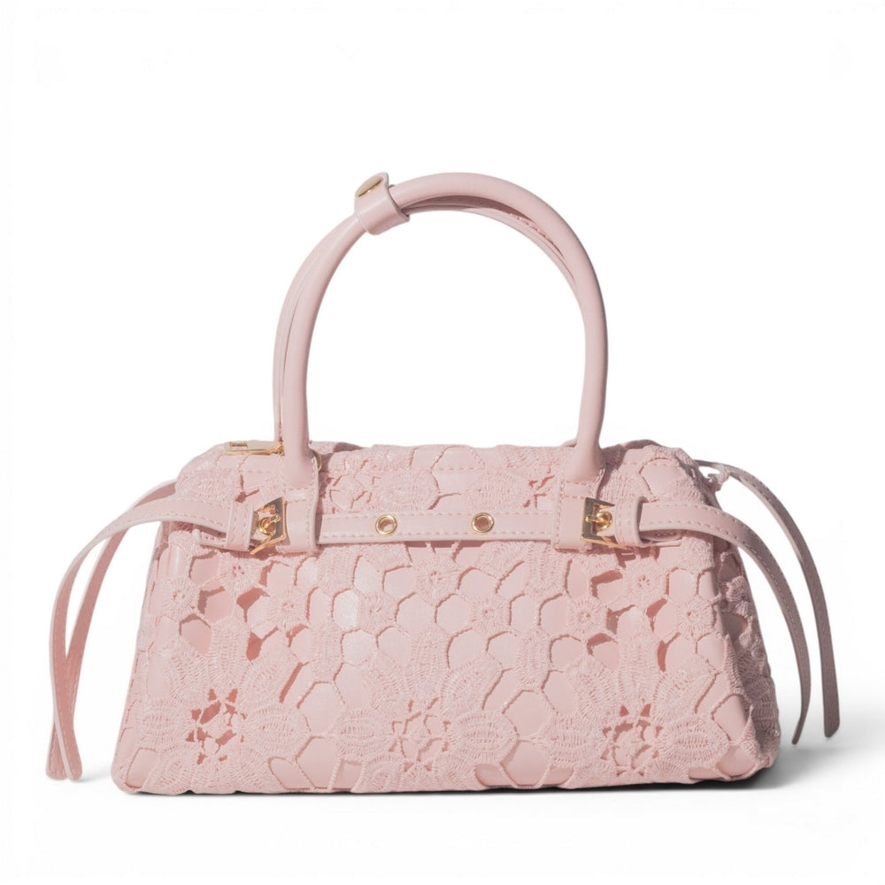 EuropeonUnion Women Rose Leather Bag #3234