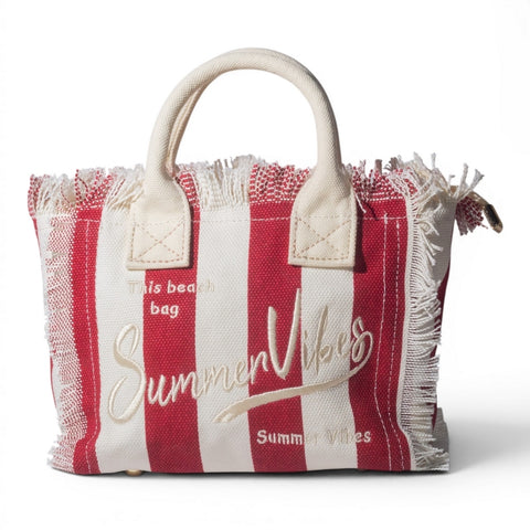 EuropeonUnion Women Red Cloth Bag #3240