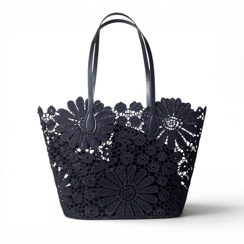 EuropeonUnion Women Black Cloth Bag #3262
