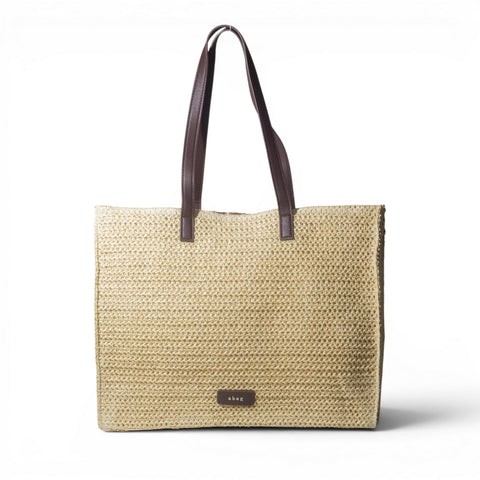 EuropeonUnion Women Brown Khesh Bag #3274