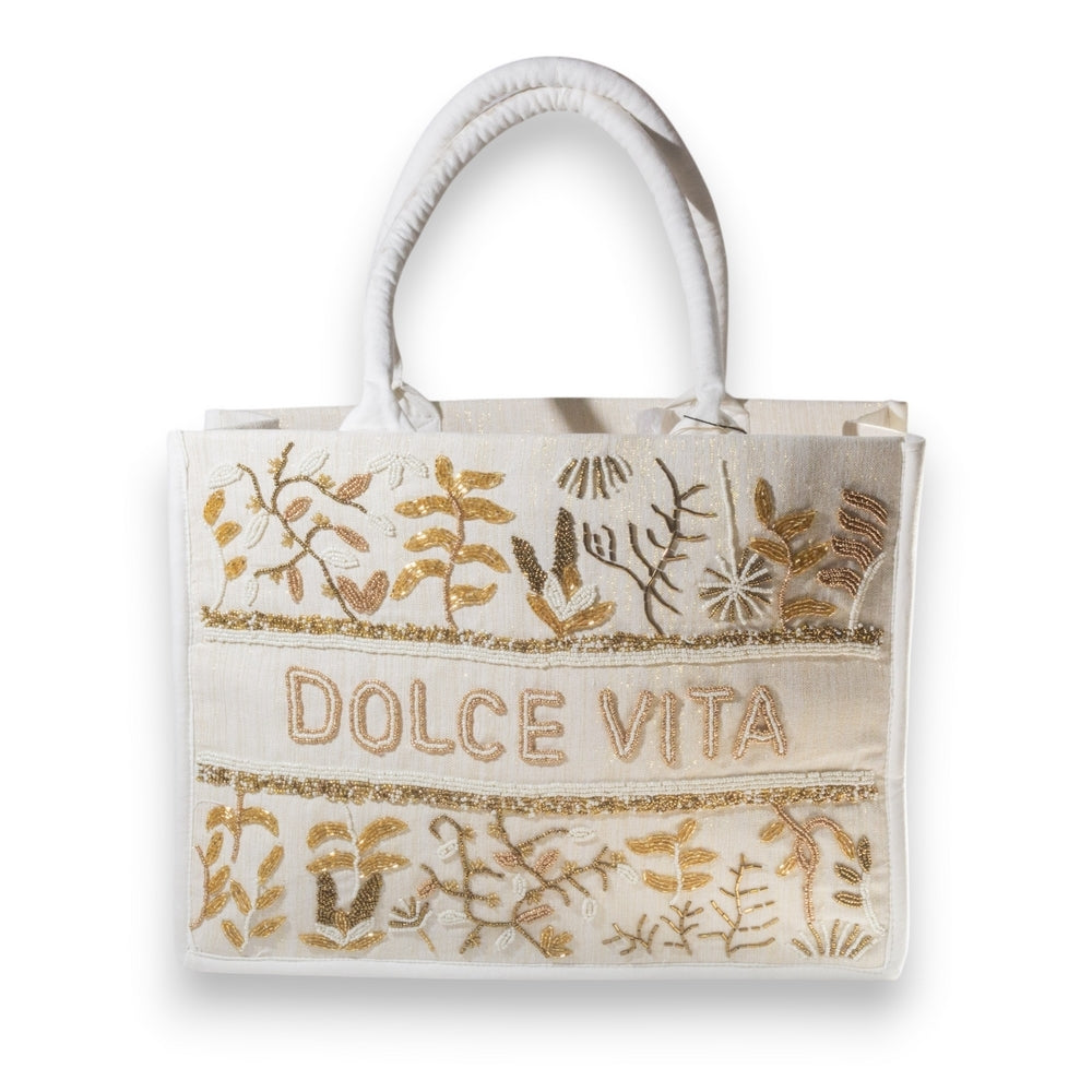EuropeonUnion Women White Wicker Bag #3283