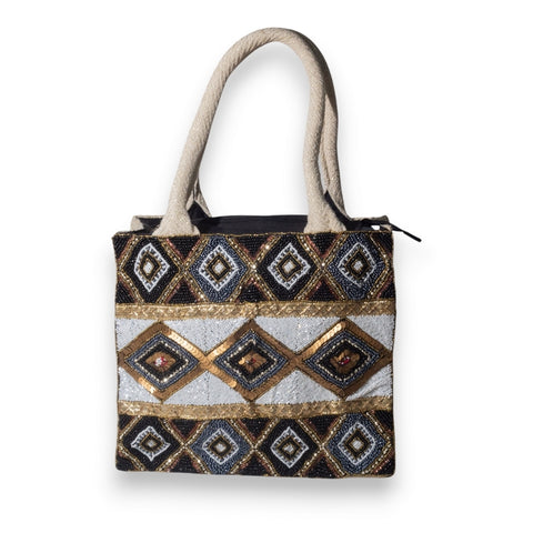 EuropeonUnion Women Black Wicker Bag #3294