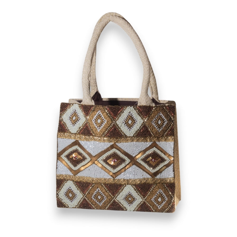 EuropeonUnion Women Brown Wicker Bag #3296