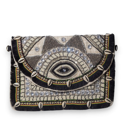 EuropeonUnion Women Black Wicker Bag #3312