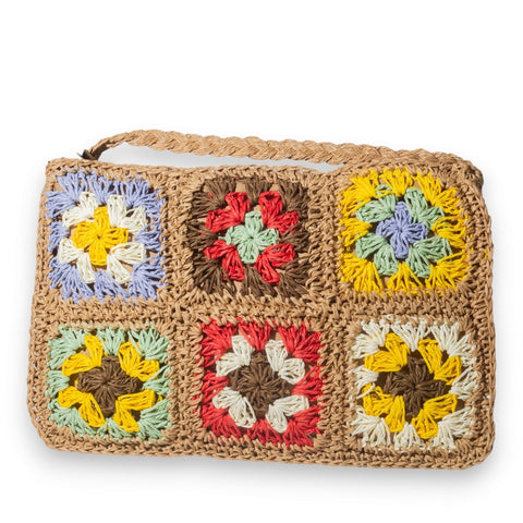 EuropeonUnion Women MixColor Wicker Bag #3332