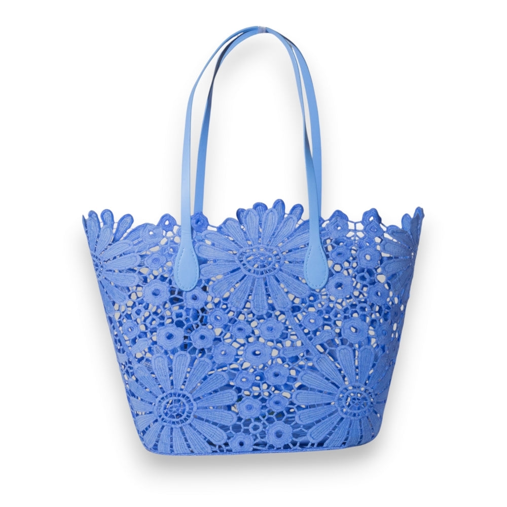EuropeonUnion Women Blue Cloth Bag #3432