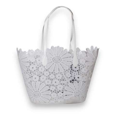 EuropeonUnion Women White Cloth Bag #3433