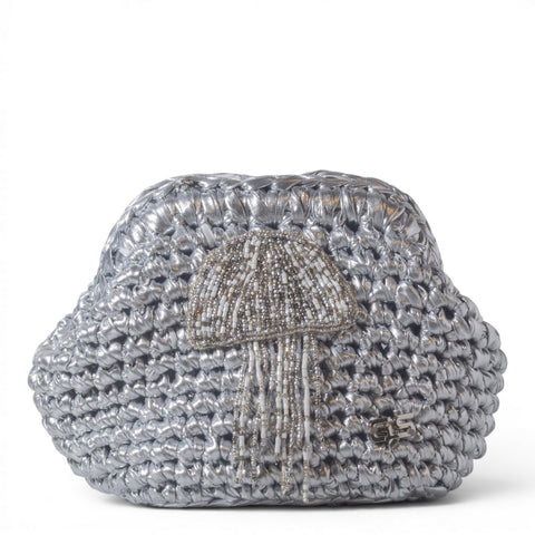 Women Silver Magdool Bag #3477